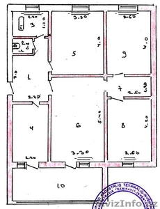 Продается 4 комнатная квартира на втором этаже в кирпичном 4 этажном доме!!! - Изображение #1, Объявление #1555565